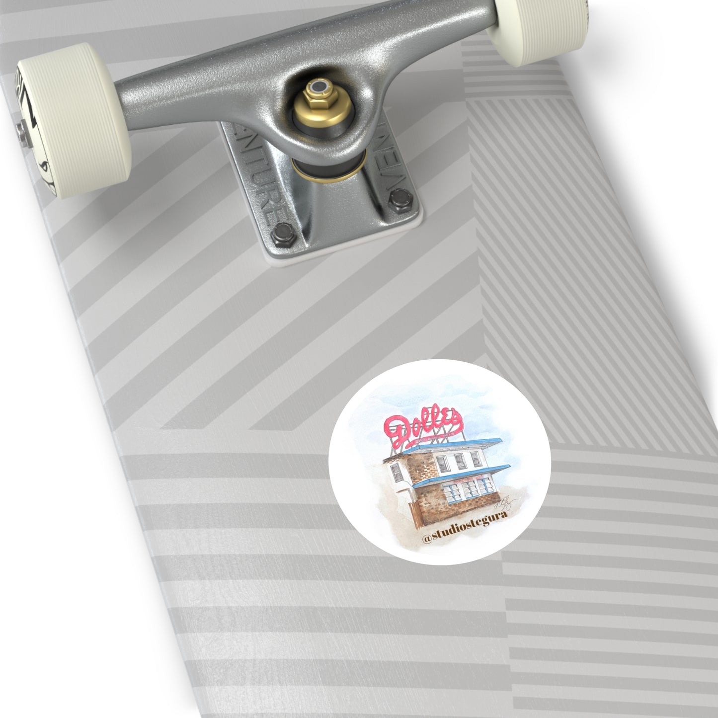 Dolles Original Watercolor Sticker