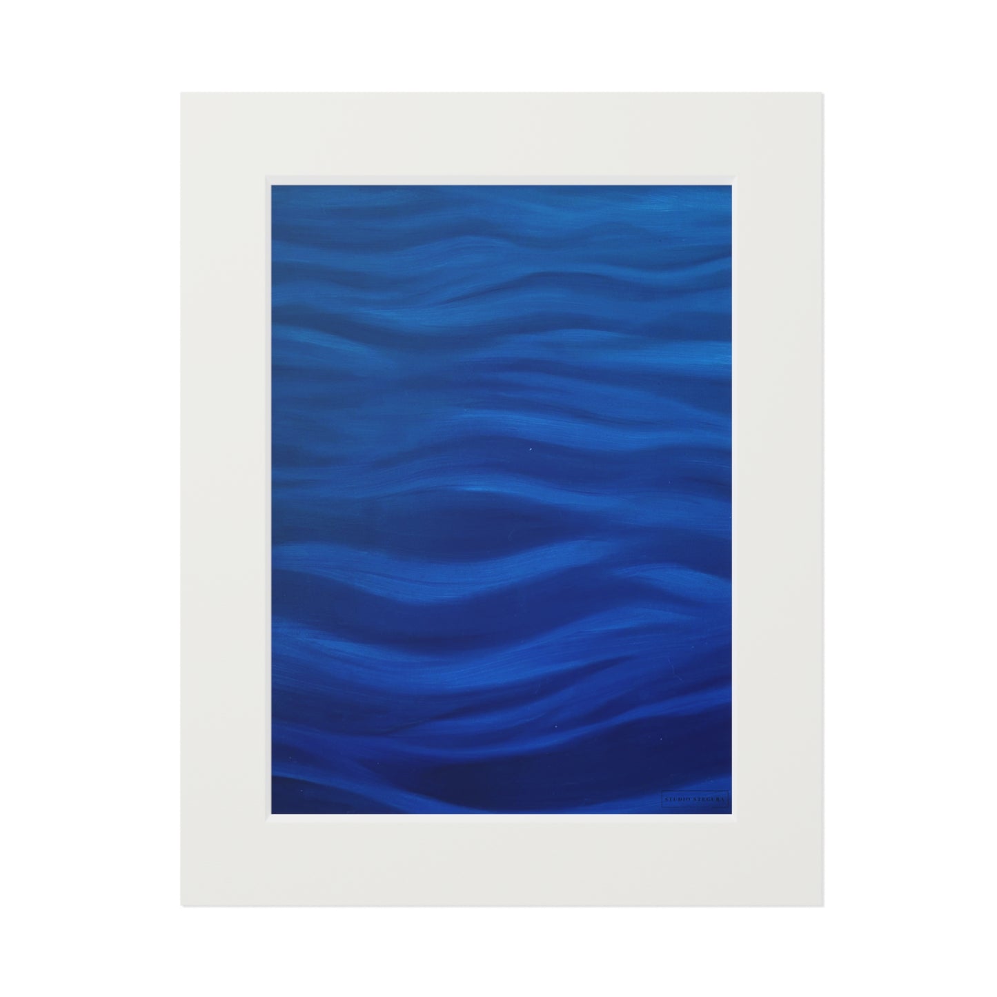 Deep Blues Fine Art Print