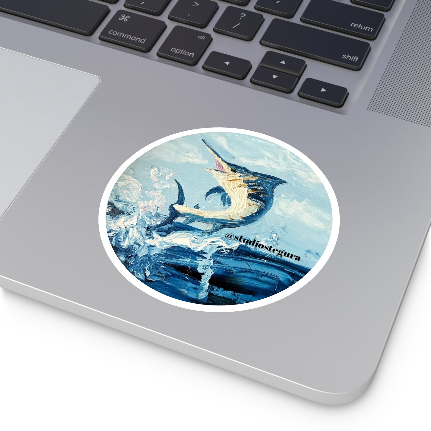 Indoor\Outdoor Marlin Sticker