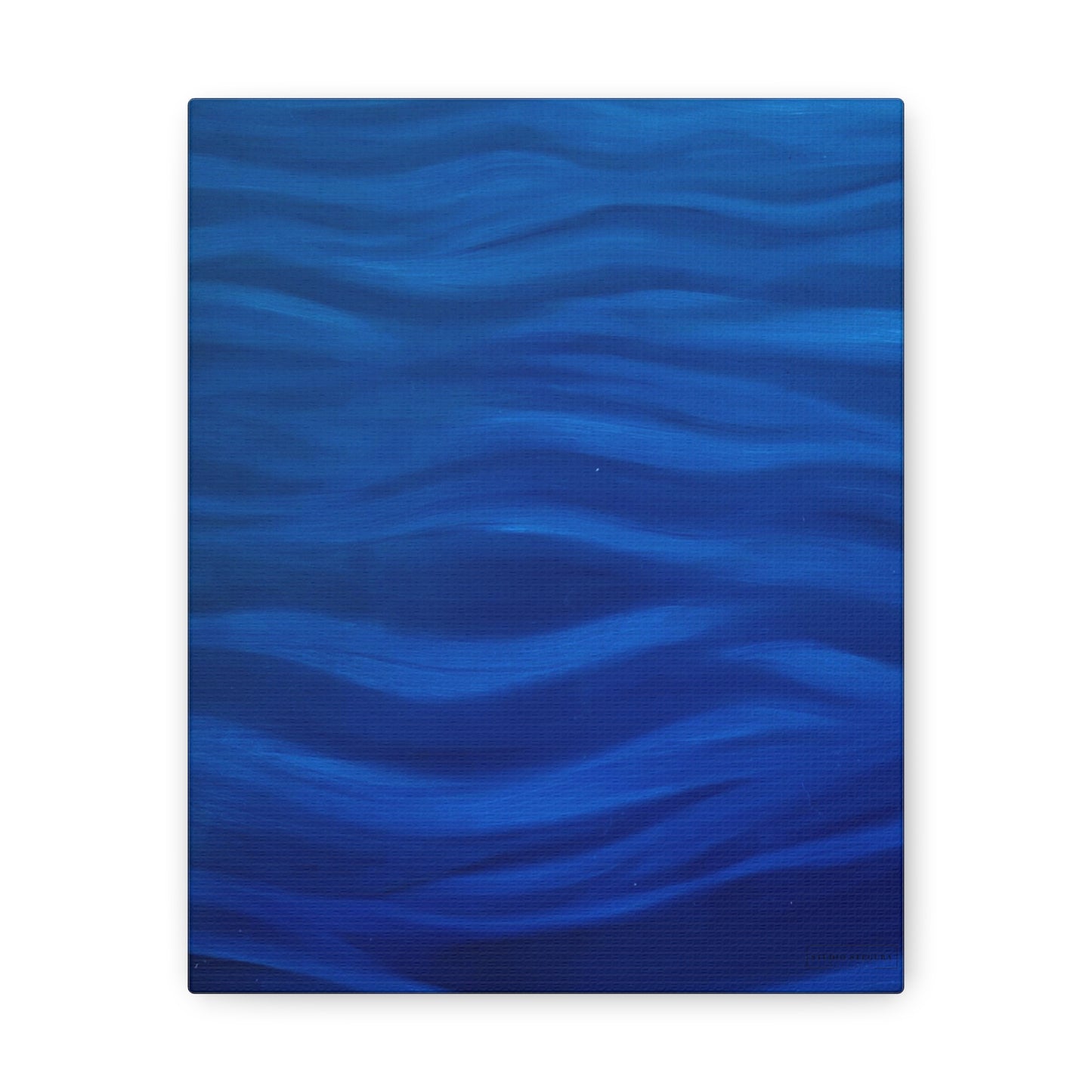 Deep Blues Canvas Print