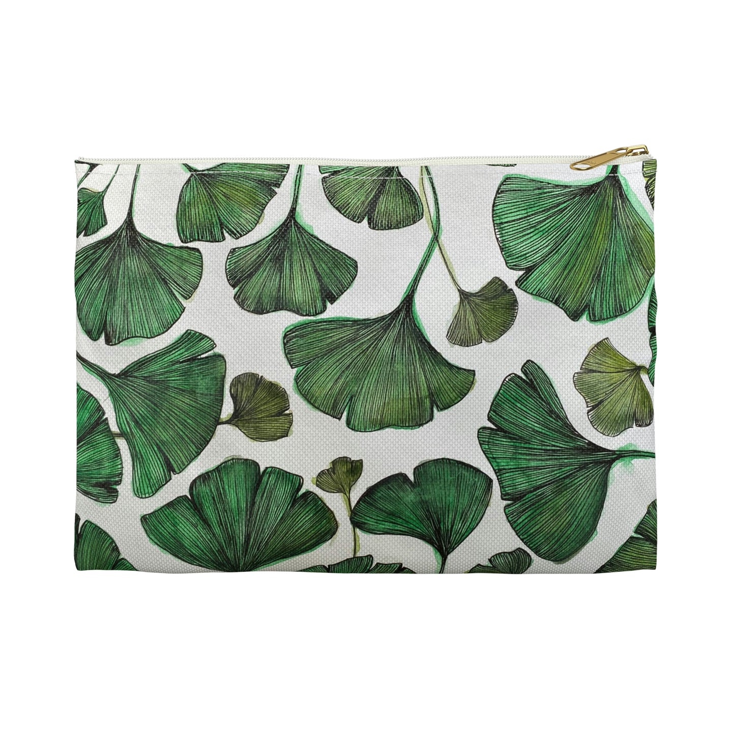 Ginko Leaves Accessory Pouch