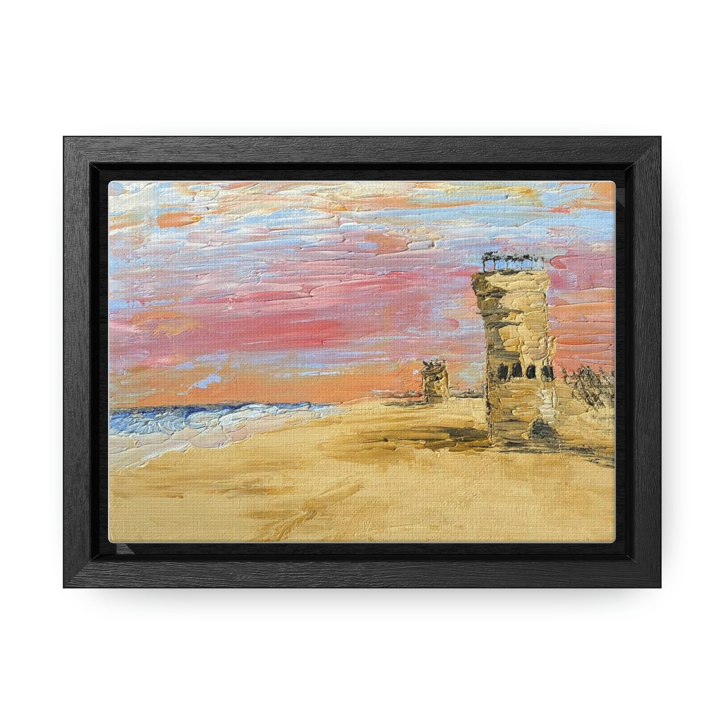 Tower Sunrise Canvas Print