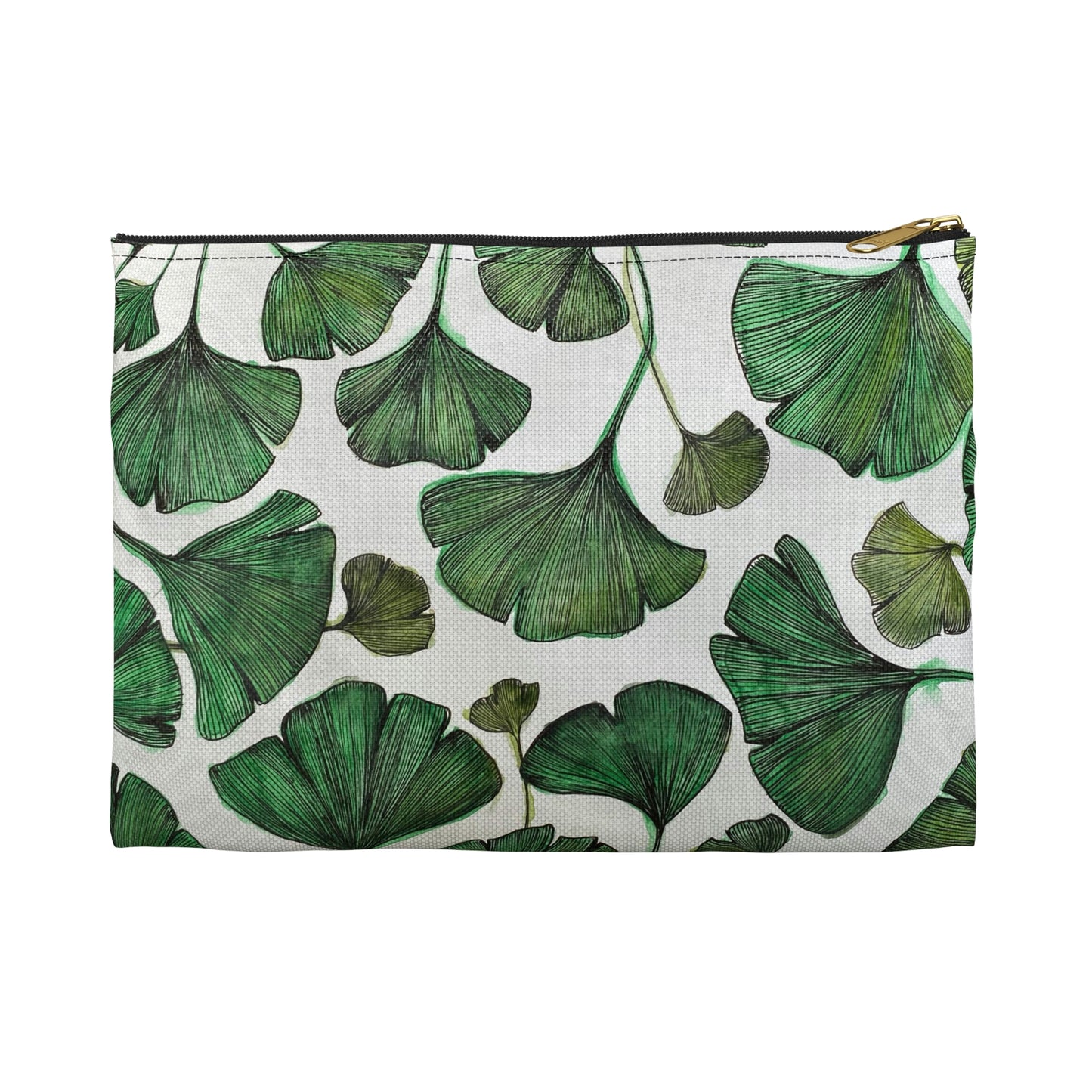 Ginko Leaves Accessory Pouch